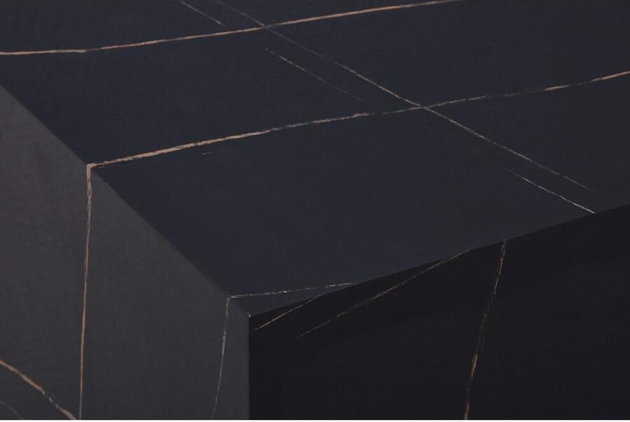 Kayoom Bijzettafel Cuboid 125 modern ontwerp robuuste constructie veelzijdig inzetbaar edele afwerking robuuste constructie (1 stuk) - Foto 3