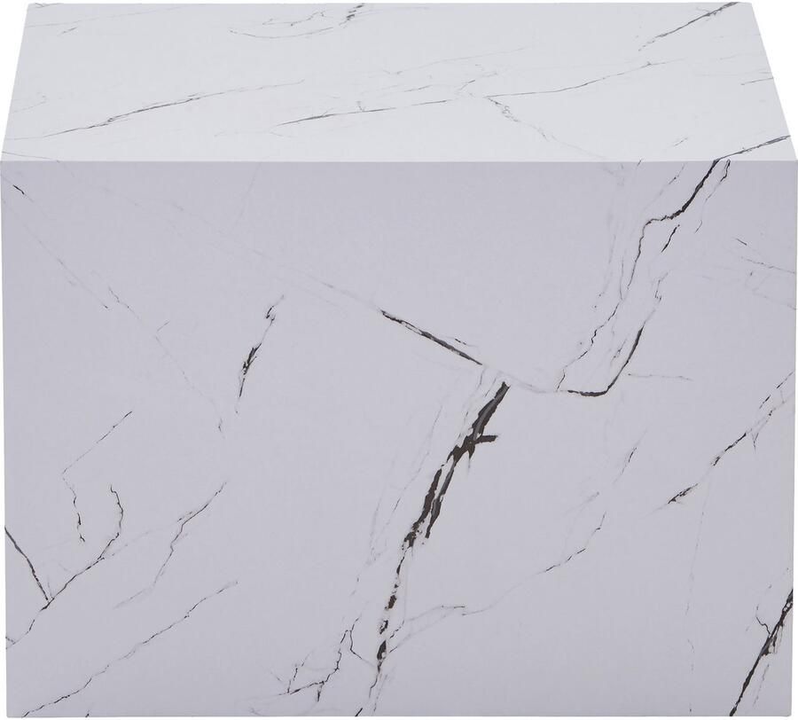 Kayoom Bijzettafel Cuboid 125 modern ontwerp robuuste constructie veelzijdig inzetbaar edele afwerking robuuste constructie (1 stuk) - Foto 6