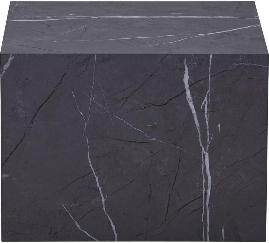 Kayoom Bijzettafel Cuboid 125 modern ontwerp robuuste constructie veelzijdig inzetbaar edele afwerking robuuste constructie (1 stuk) - Foto 3