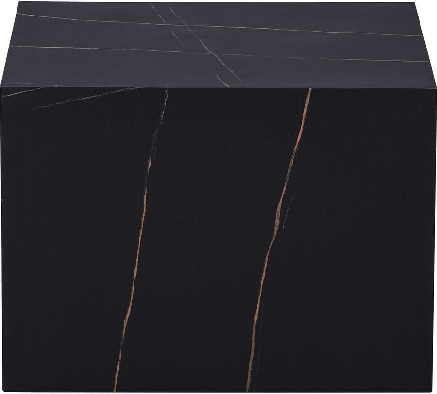 Kayoom Bijzettafel Cuboid 125 modern ontwerp robuuste constructie veelzijdig inzetbaar edele afwerking robuuste constructie (1 stuk) - Foto 2