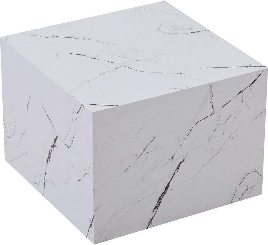 Kayoom Bijzettafel Cuboid 125 modern ontwerp robuuste constructie veelzijdig inzetbaar edele afwerking robuuste constructie (1 stuk) - Foto 2