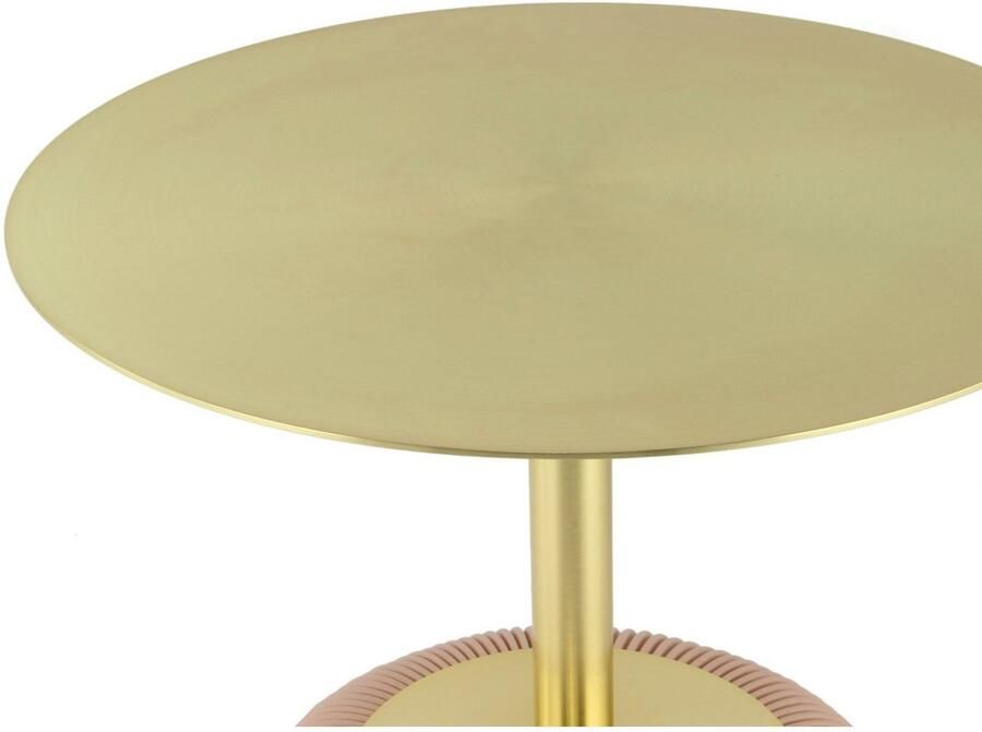 Kayoom Bijzettafel Jokai 325 ijzeren frame PU-stof bekleding praktische opbergruimte elegant stevige constructie onderhoudsvriendelijk (1 stuk) - Foto 4