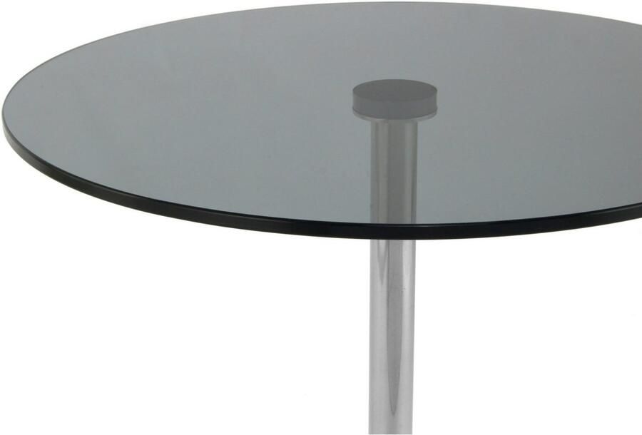 Kayoom Bijzettafel Lana 125 robuust glasblad basis in marmerlook robust onderhoudsvriendelijk van hoge kwaliteit geschikt voor buiten en binnen (1 stuk) - Foto 3