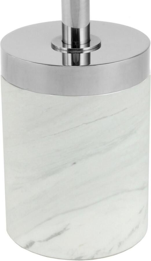 Kayoom Bijzettafel Lana 125 robuust glasblad basis in marmerlook robust onderhoudsvriendelijk van hoge kwaliteit geschikt voor buiten en binnen (1 stuk) - Foto 5