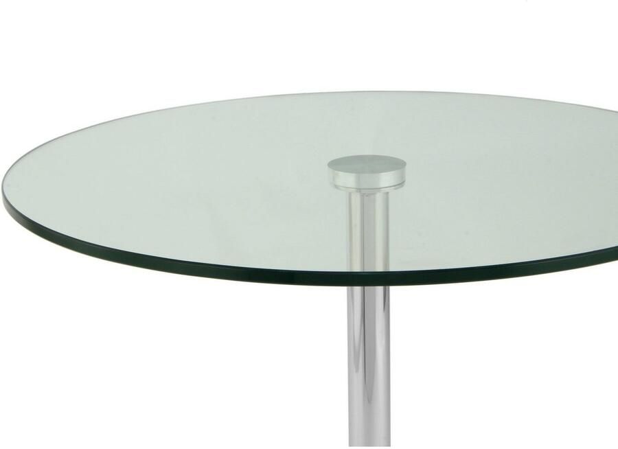 Kayoom Bijzettafel Lana 125 robuust glasblad basis in marmerlook robust onderhoudsvriendelijk van hoge kwaliteit geschikt voor buiten en binnen (1 stuk) - Foto 4