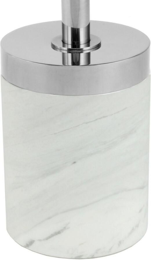 Kayoom Bijzettafel Lana 125 robuust glasblad basis in marmerlook robust onderhoudsvriendelijk van hoge kwaliteit geschikt voor buiten en binnen (1 stuk) - Foto 6