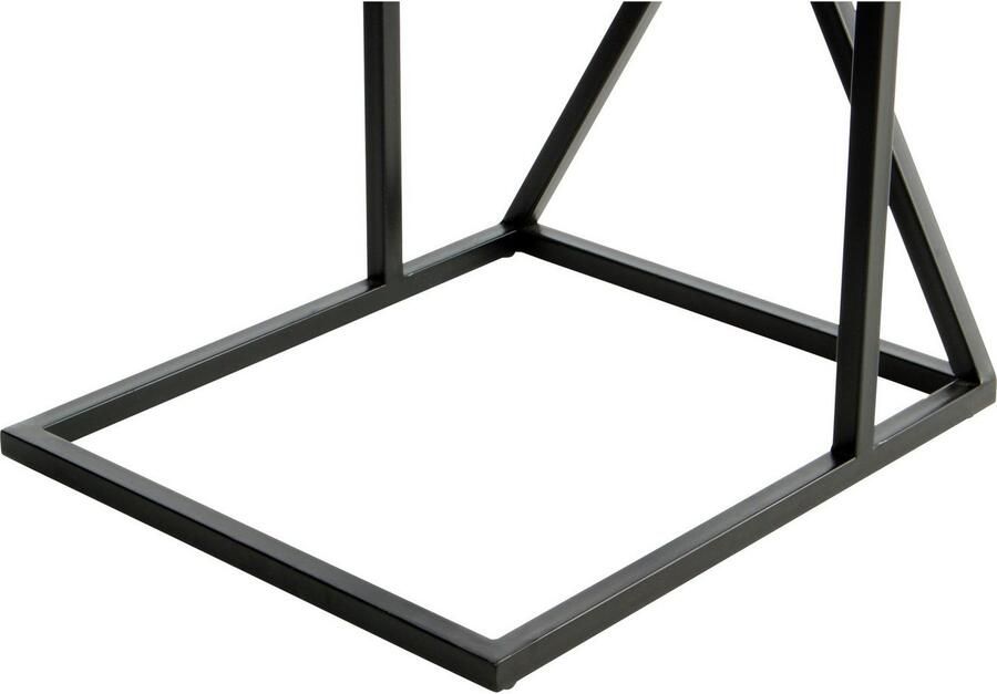 Kayoom Bijzettafel Louis 125 design-tafel met stijl marmer tafelblad Marmeren tafelblad detailrijk robuust frame tijdloos (1 stuk) - Foto 2