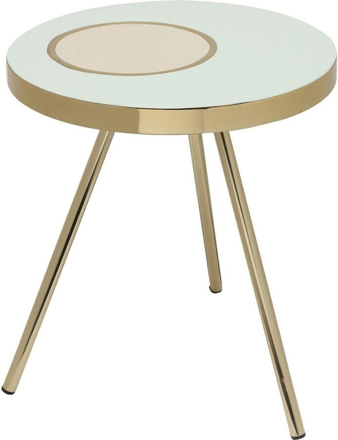 Kayoom Bijzettafel Morrison 2025 bijzettafel van ijzer Handwerk gelakte tafel met metaleffecten op 3 poten (1 stuk) - Foto 4