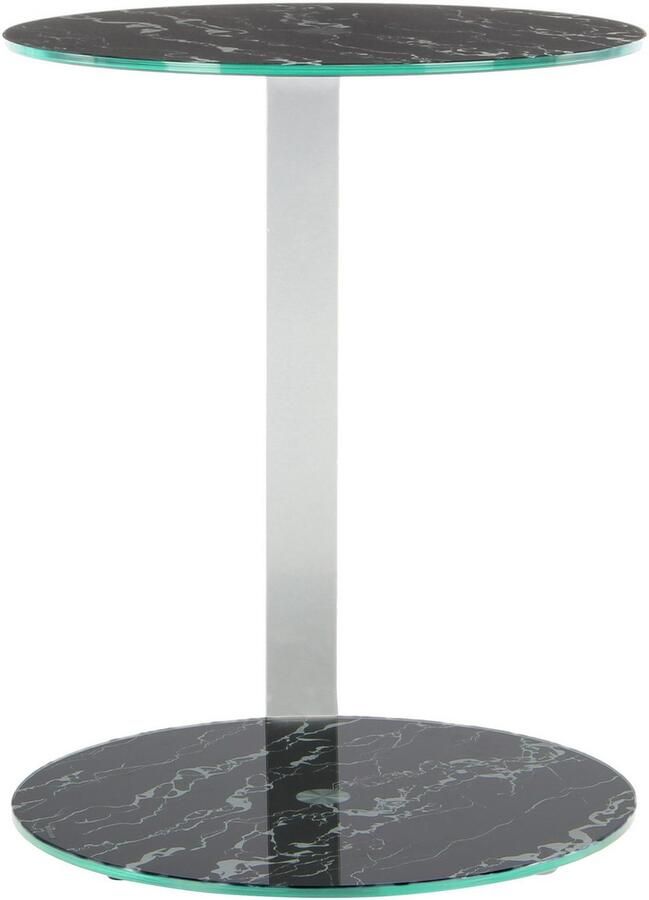 Kayoom Bijzettafel Quentin 525 sofa-bijzettafel met metalen frame Onderstel ook als legplank elegante vorm en verschillende kleurvarianten (1 stuk) - Foto 2