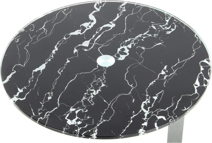 Kayoom Bijzettafel Quentin 525 sofa-bijzettafel met metalen frame Onderstel ook als legplank elegante vorm en verschillende kleurvarianten (1 stuk) - Foto 6