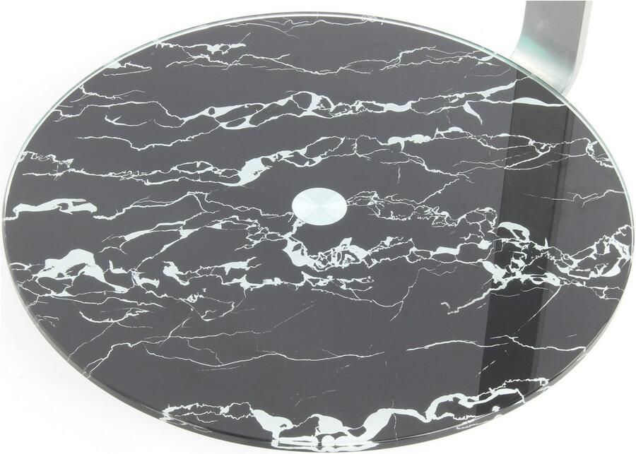 Kayoom Bijzettafel Quentin 525 sofa-bijzettafel met metalen frame Onderstel ook als legplank elegante vorm en verschillende kleurvarianten (1 stuk) - Foto 3