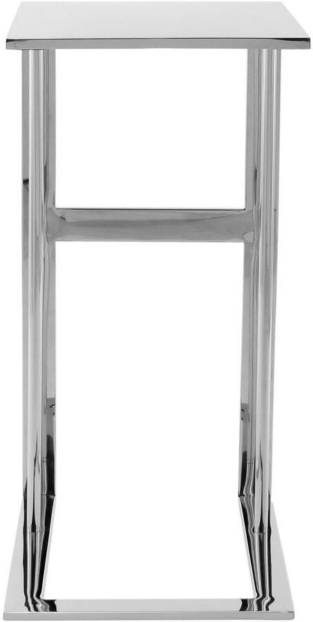 Kayoom Bijzettafel Sten 125 minimalistisch ontwerp gemaakt van 100% RVS (1 stuk) - Foto 5