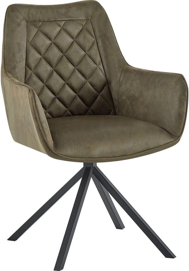 Kayoom Draaistoel Stoel Aeron 125 met armleuning 180° draaibaar met terughaalfunctie 180° draaibaar met automatische terugrolfunctie eenvoudig opstaan met armleuning (1 stuk) - Foto 3