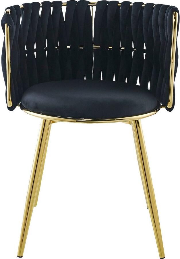 Kayoom Eetkamerstoel Stoel Milla 125 2-delige set geweldig ontwerp van de rugleuning ronde zitting (set 2 stuks) - Foto 3