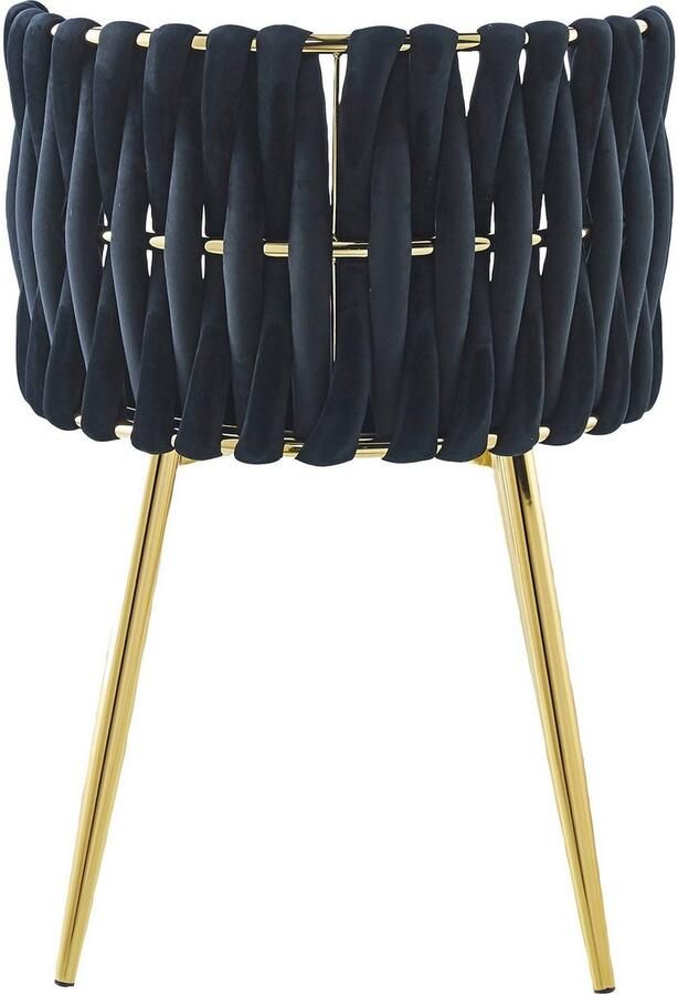 Kayoom Eetkamerstoel Stoel Milla 125 2-delige set geweldig ontwerp van de rugleuning ronde zitting (set 2 stuks) - Foto 5