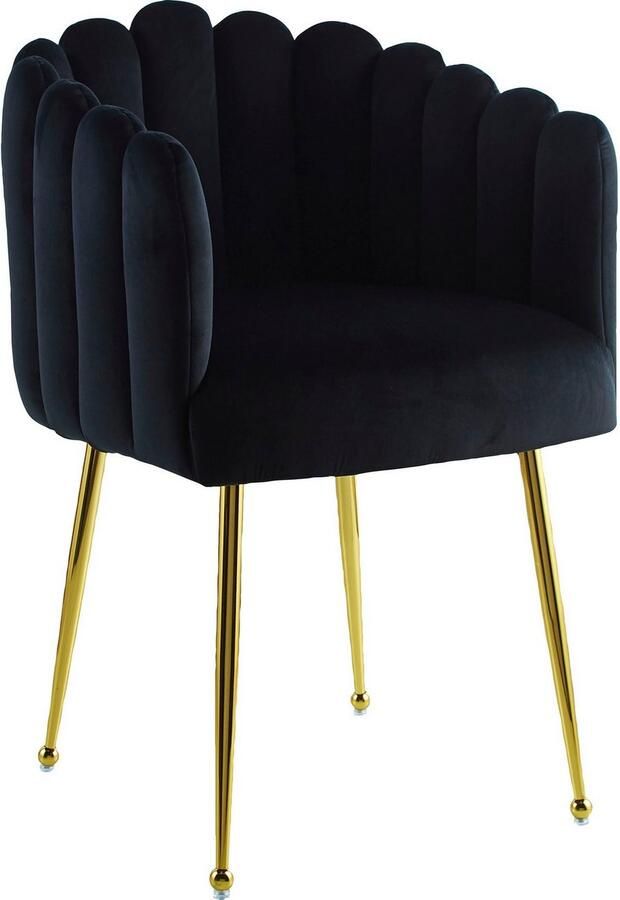 Kayoom Eetkamerstoel Stoel Mucha decoratieve luxe stoel fluweelzachte bekleding aantrekkelijk verkrijgbaar in edele kleuren (1 stuk) - Foto 4