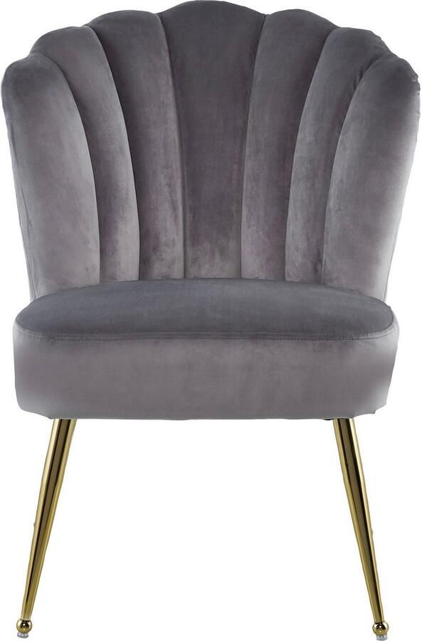 Kayoom Eetkamerstoel Stoel Pippa rugleuning in retro-stijl opvallende rugleuning fluweelzachte bekleding eyecatcher in de ruimte opvallende rugleuning (1 stuk) - Foto 8