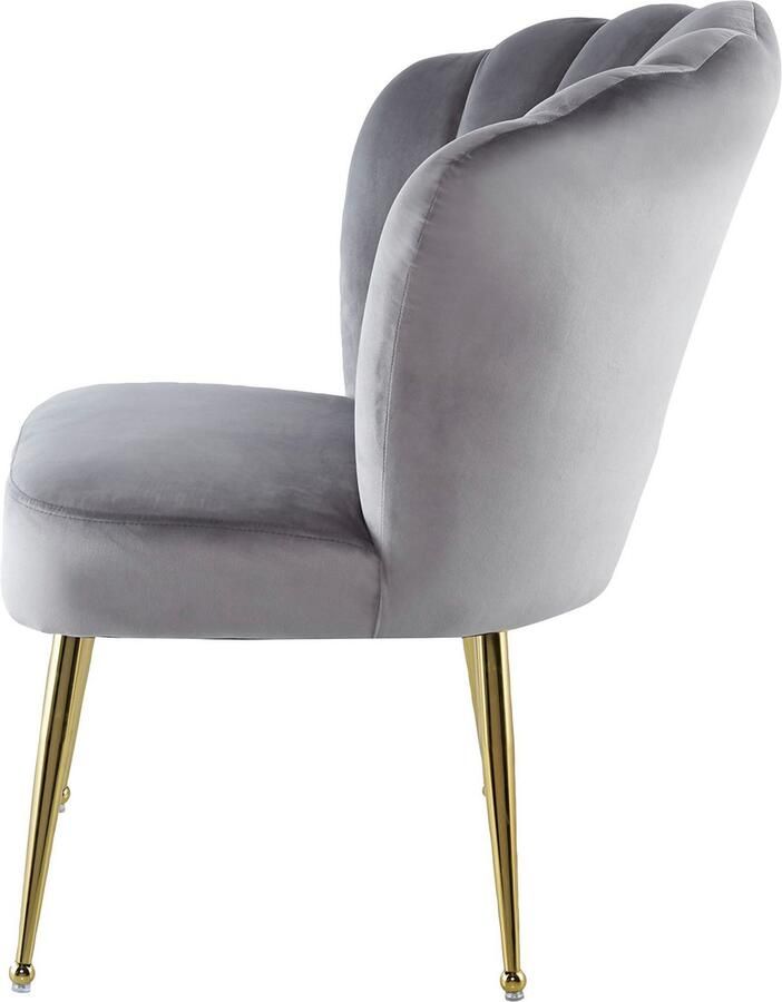 Kayoom Eetkamerstoel Stoel Pippa rugleuning in retro-stijl opvallende rugleuning fluweelzachte bekleding eyecatcher in de ruimte opvallende rugleuning (1 stuk) - Foto 5