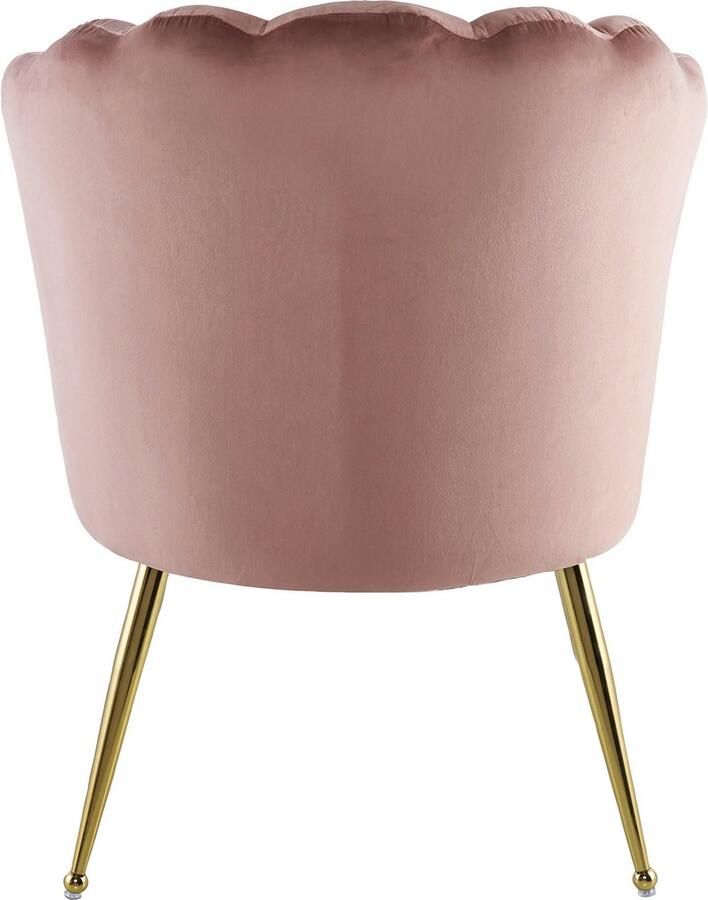 Kayoom Eetkamerstoel Stoel Pippa rugleuning in retro-stijl opvallende rugleuning fluweelzachte bekleding eyecatcher in de ruimte opvallende rugleuning (1 stuk) - Foto 4