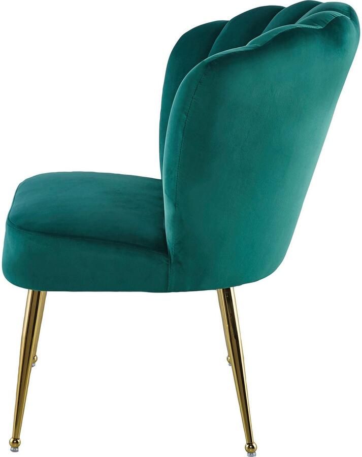 Kayoom Eetkamerstoel Stoel Pippa rugleuning in retro-stijl opvallende rugleuning fluweelzachte bekleding eyecatcher in de ruimte opvallende rugleuning (1 stuk) - Foto 5