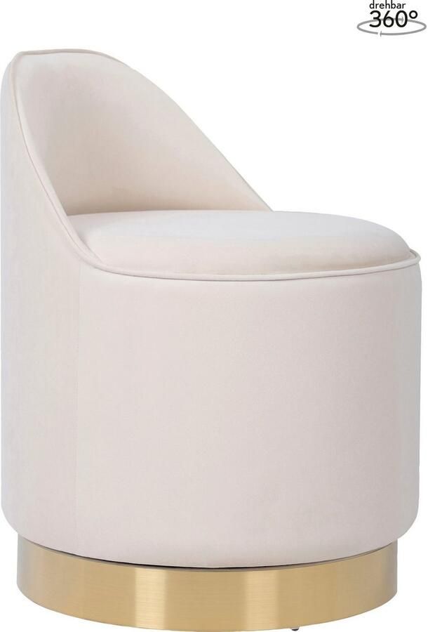 Kayoom Fauteuil Draaikruk Viktor 125 draaikruk in modern design opbergruimte aan de binnenkant (1 stuk) - Foto 8