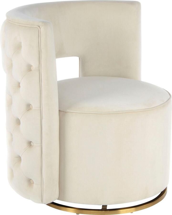 Kayoom Fauteuil Draaistoel Sophistic BESTSELLER! hoogwaardig frame van ijzer (1 stuk) - Foto 4