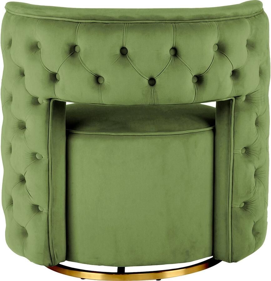 Kayoom Fauteuil Draaistoel Sophistic BESTSELLER! hoogwaardig frame van ijzer (1 stuk)