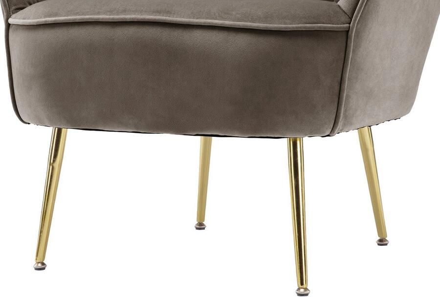 Kayoom Fauteuil Poola 100 comfortabele cocktailstoel luxe fluwelen bekleding (1 stuk) - Foto 8