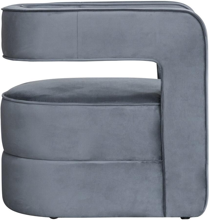 Kayoom Fauteuil Venice 125 moderne cocktailstoel Lounge fauteuil eye-catcher in de ruimte bijzondere constructie (1 stuk) - Foto 2