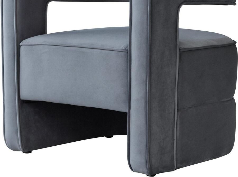 Kayoom Fauteuil Venice 125 moderne cocktailstoel Lounge fauteuil eye-catcher in de ruimte bijzondere constructie (1 stuk) - Foto 5