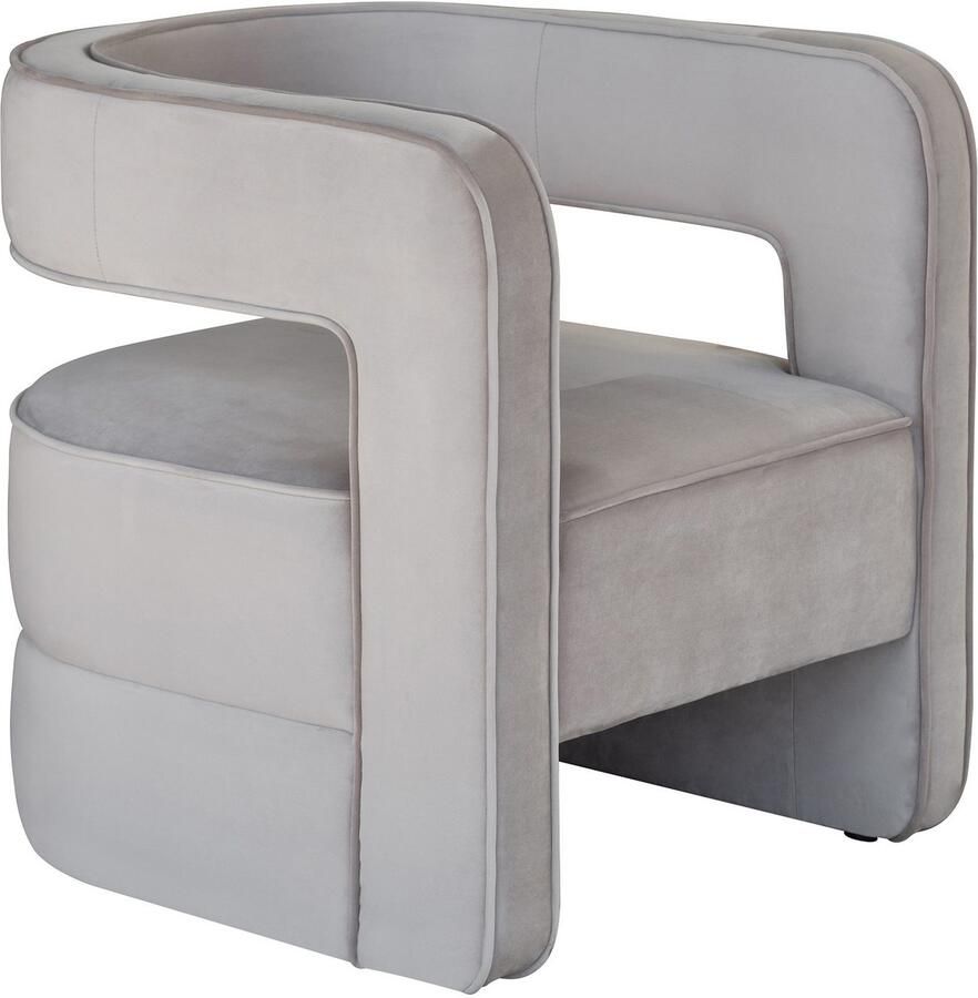 Kayoom Fauteuil Venice 125 moderne cocktailstoel Lounge fauteuil eye-catcher in de ruimte bijzondere constructie (1 stuk) - Foto 2