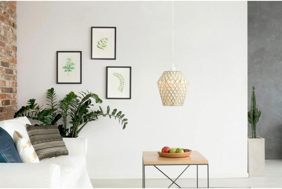 Kayoom Hanglamp Lumi handgemaakt modern (1 stuk) - Foto 2