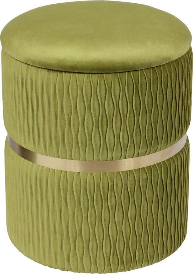 Kayoom Hocker Kruk Zora 425 2-delige set praktische en verborgen opbergruimte (set 2 stuks) - Foto 4