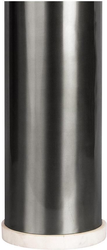 Kayoom Kandelaar Vloerkandelaar Shanti 225 Vloerkaarsenhouder van metaal marmeren voet windlicht van glas - Foto 2