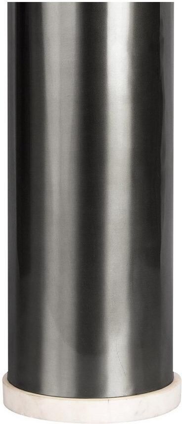 Kayoom Kandelaar Vloerkandelaar Shyam 225 Vloerkaarsenhouder van metaal marmeren voet windlicht van glas - Foto 3