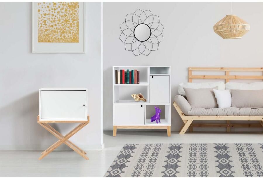 Kayoom Kastmodule Kastje Valerie 110 modern meubelstuk met opbergruimte Bijzonder ontwerp veelzijdig inzetbaar met praktische deur (1 stuk) - Foto 2