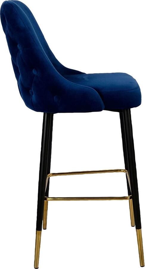 Kayoom Kinderstoel Barkruk Mojo gestikte rugleuning modern elegant onopvallende moderne kleurkeuze (1 stuk) - Foto 2