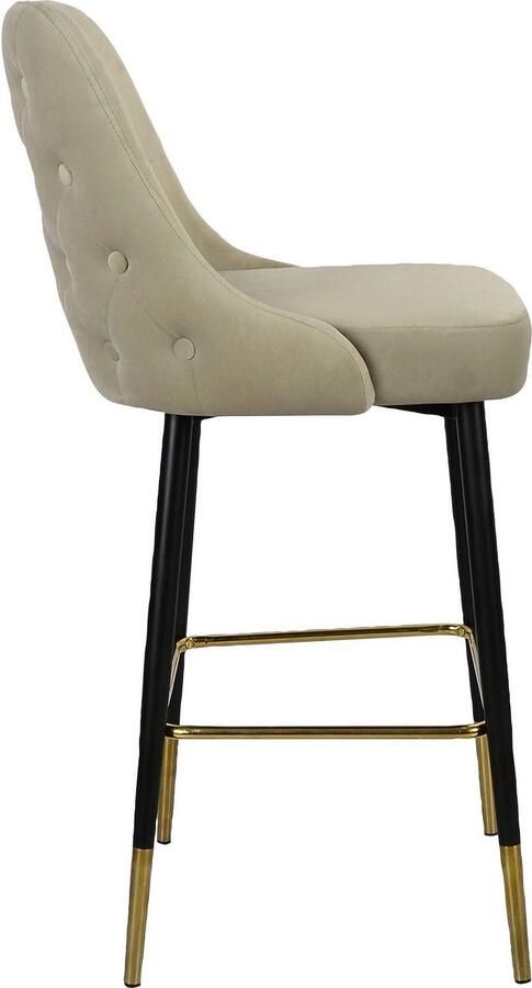 Kayoom Kinderstoel Barkruk Mojo gestikte rugleuning modern elegant onopvallende moderne kleurkeuze (1 stuk) - Foto 2