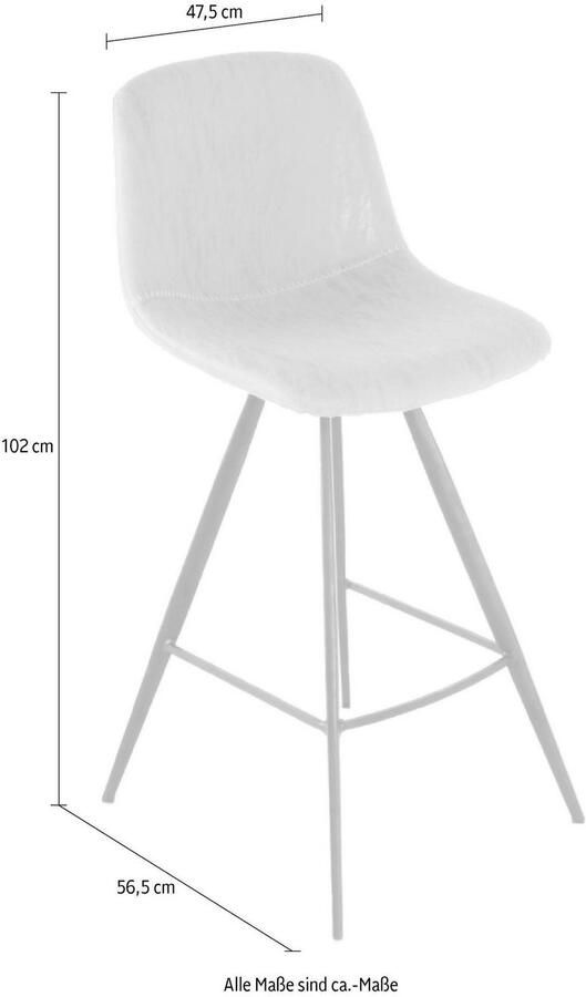 Kayoom Kinderstoel Barkruk Samantha 325 2-delige set 2-delige set barkrukken (set 2 stuks) - Foto 5