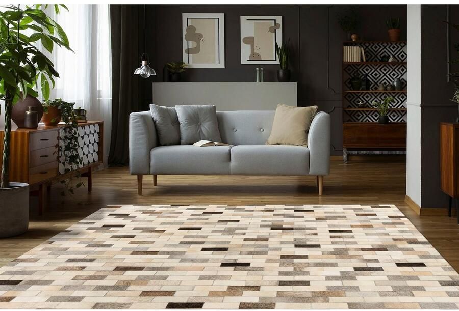 Kayoom Leren vloerkleed Ravi 100 - Foto 6