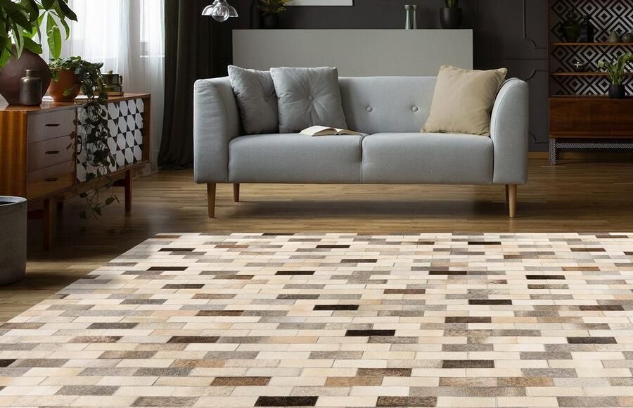 Kayoom Leren vloerkleed Ravi 100 - Foto 4