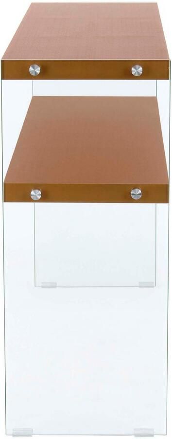 Kayoom Sidetable Elementary vierkante vorm veel opslagruimte Oppervlakken gehard glas onderhoudsvriendelijk effen ontwerp (1 stuk) - Foto 5