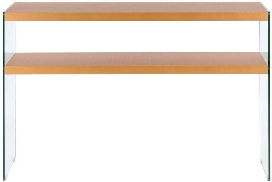 Kayoom Sidetable Elementary vierkante vorm veel opslagruimte Oppervlakken gehard glas onderhoudsvriendelijk effen ontwerp (1 stuk) - Foto 4