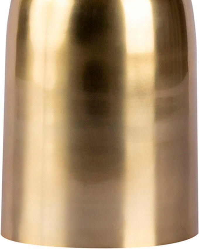 Kayoom Staande lamp Vloerlamp Cirus 225 Basis in materiaal-mix van marmer en ijzer met stoffen kap (1 stuk)