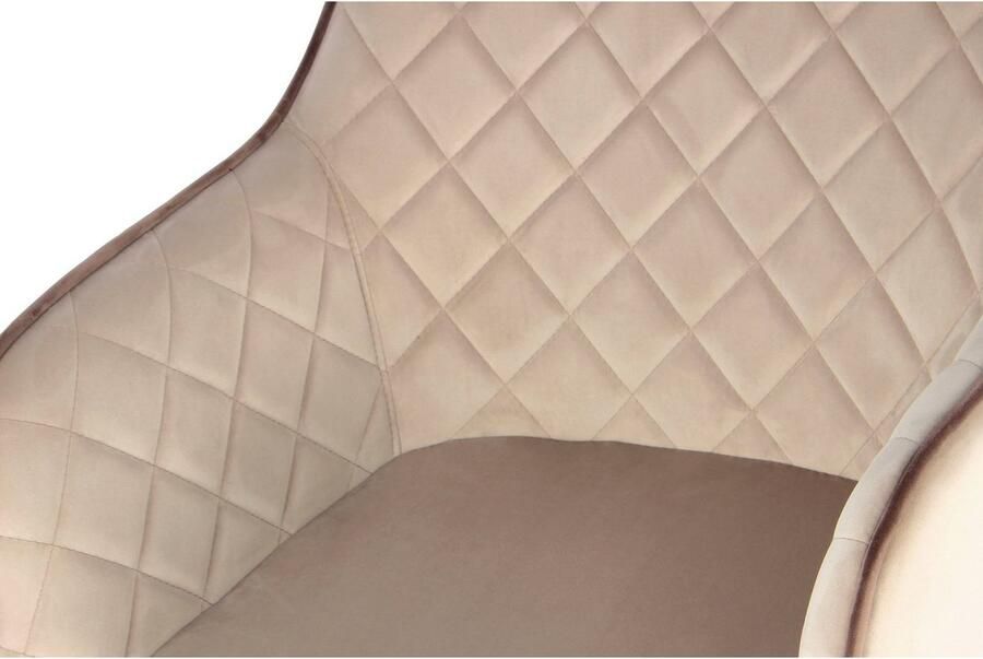 Kayoom Stoel Amino 525 stijlvolle designstoel elegante uitstraling fluweelzachte bekleding elegant glamoureus elegante uitstraling (1 stuk) - Foto 5