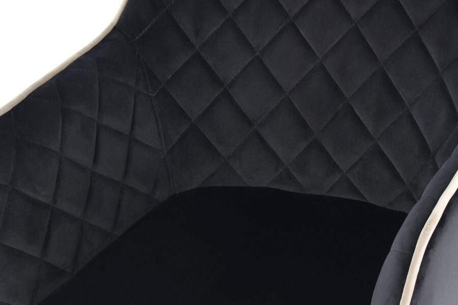 Kayoom Stoel Amino 625 stijlvolle designstoel fluweelzachte bekleding van velvet stof (1 stuk) - Foto 7