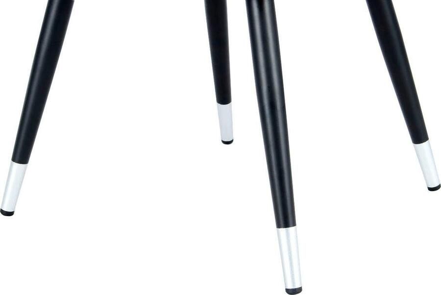 Kayoom Stoel Amino 625 stijlvolle designstoel fluweelzachte bekleding van velvet stof (1 stuk) - Foto 6