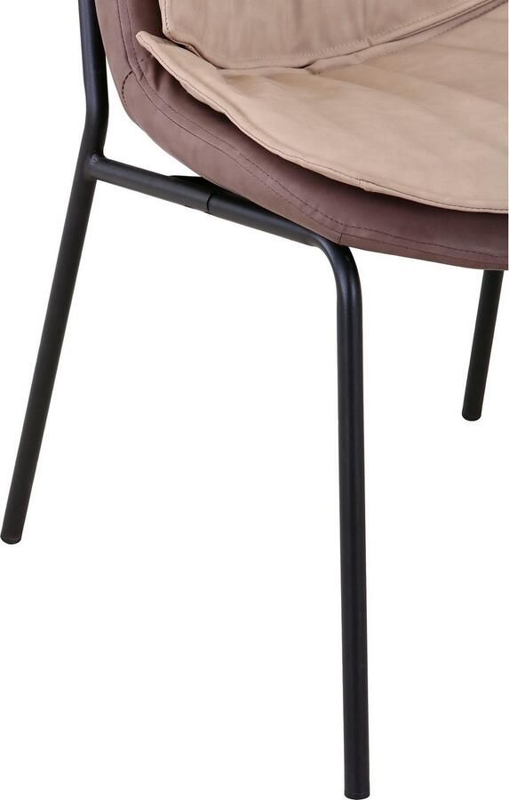 Kayoom Stoel Brady 225 onderhoudsvriendelijk comfortabel aangename zitting met trendy siersteken (1 stuk) - Foto 6