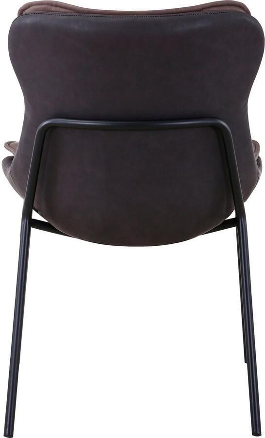 Kayoom Stoel Brady 225 onderhoudsvriendelijk comfortabel aangename zitting met trendy siersteken (1 stuk) - Foto 6