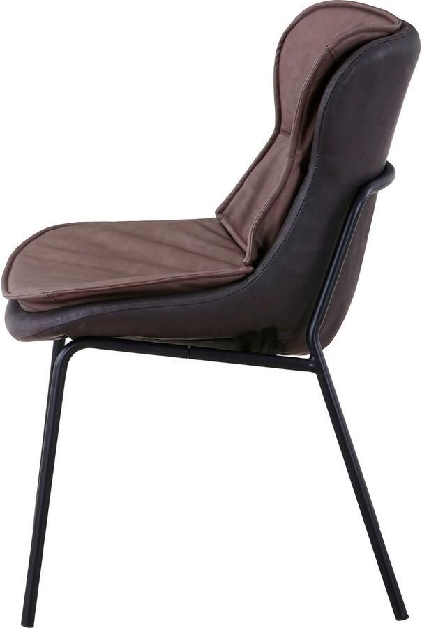 Kayoom Stoel Brady 225 onderhoudsvriendelijk comfortabel aangename zitting met trendy siersteken (1 stuk) - Foto 2